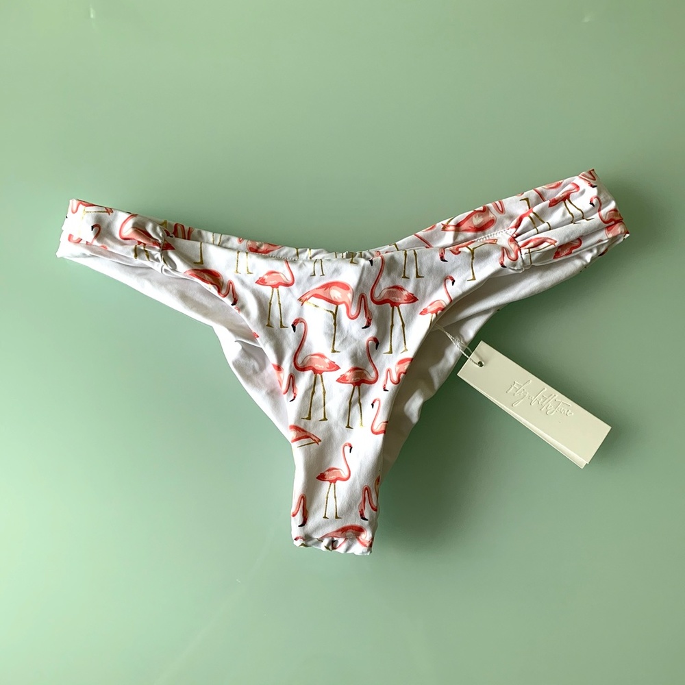 Elizabeth Jane - Flamingo Swim Bottoms NWT
